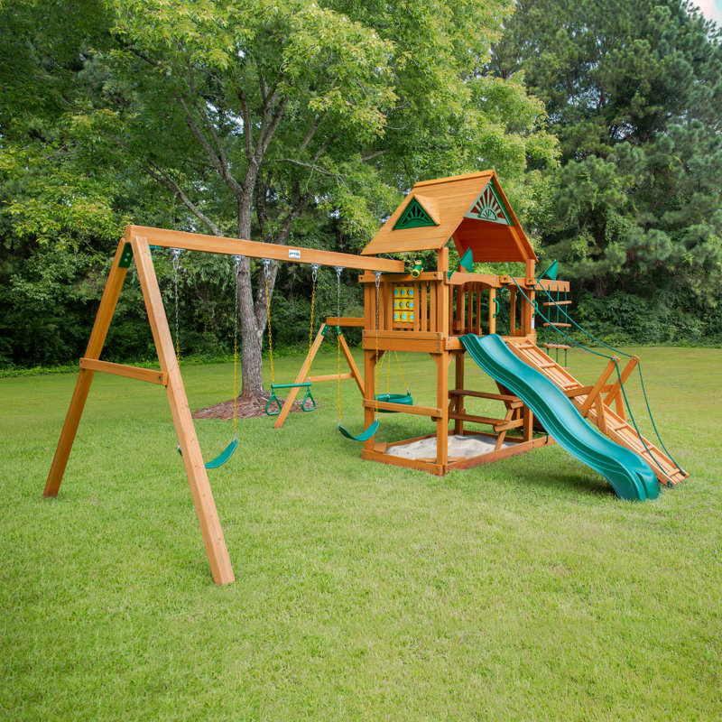 Gorilla Playsets Frontier Swing Set & Reviews Wayfair